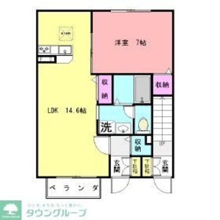 グレイスMの物件間取画像